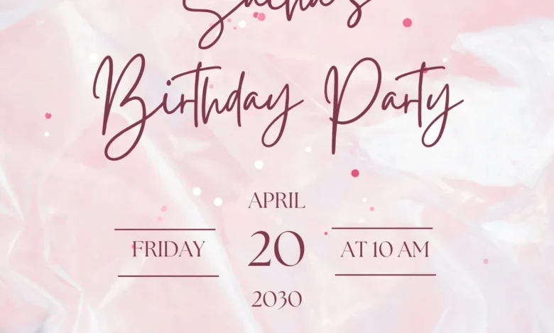 Printable Party Invites: The Perfect Solution for Customizable Invitations